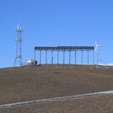 Wind-Solar hybrid BTS system