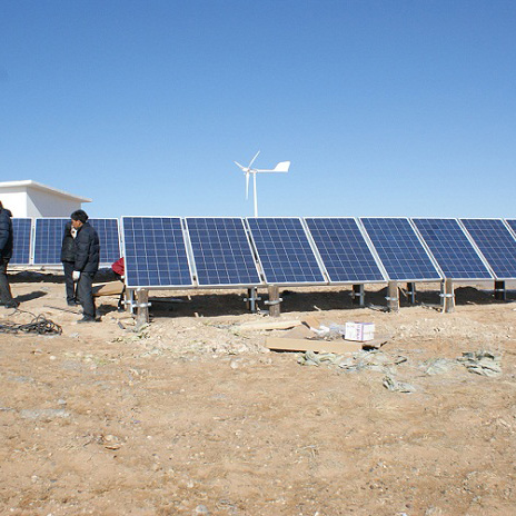 Wind-Solar Hybrid Household power supply